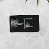 Sweet & Stew Tamales Visitenkarte