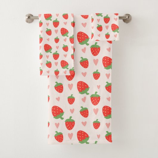 Sweet Strawberries & Hearbath Set (Insitu)