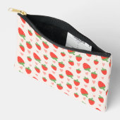 Sweet Strawberries & Hearts Accessory Pouch Zubehörtasche (Offen)