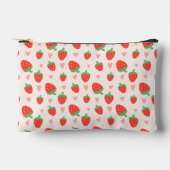 Sweet Strawberries & Hearts Accessory Pouch Zubehörtasche (Vorderseite)