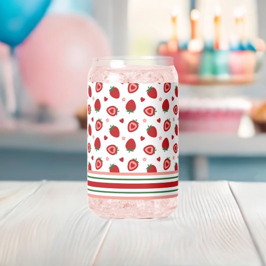 Sweet Strawberries Muster Dosenglas (Insitu (Baby Party))