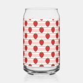 Sweet Strawberries Muster Dosenglas (Links)