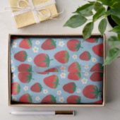 Sweet Strawberries Muster Seidenpapier (Geschenk)