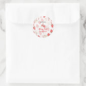 Sweet Strawberry Blossom Aufkleber (Tasche)