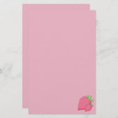 Sweet Strawberry Briefpapier (Vorne/Hinten)