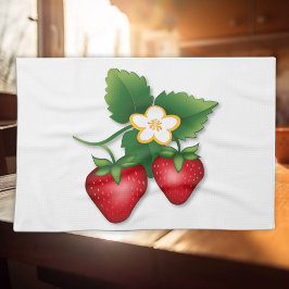 Sweet Strawberry Handtuch
