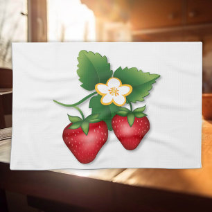 Sweet Strawberry Handtuch