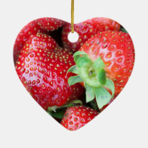 Sweet Strawberry Keramik Ornament