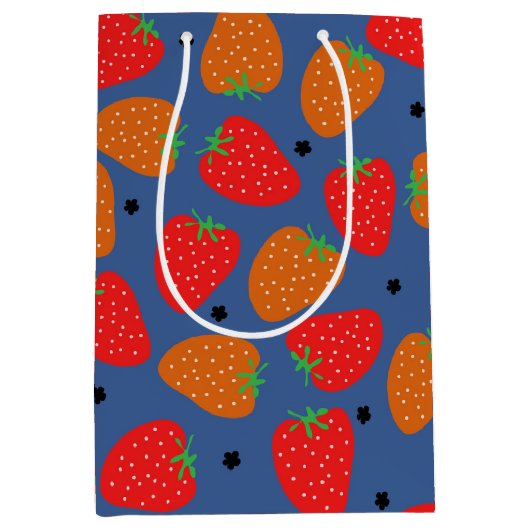 Sweet Strawberry Mittlere Geschenktüte (Vorderseite)