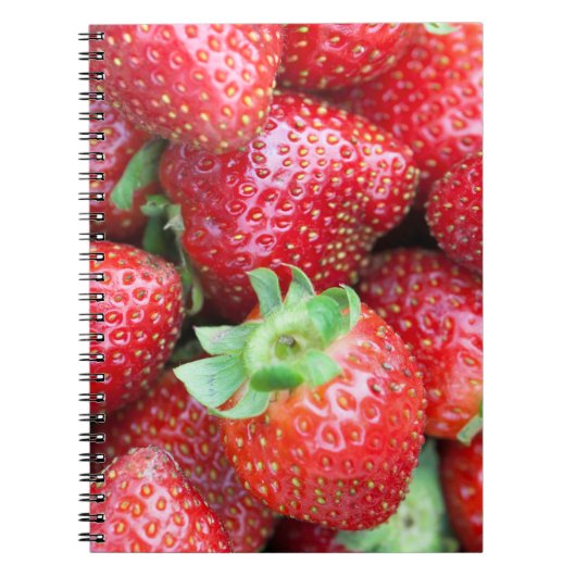 Sweet Strawberry Notizblock (Vorderseite)