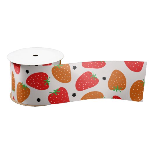 Sweet Strawberry Satinband (Spule)