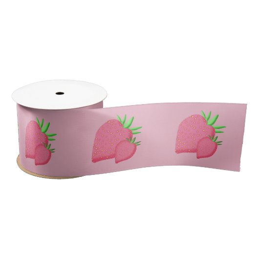 Sweet Strawberry Satinband (Spule)