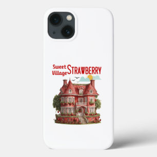 Sweet Strawberry Village Case-Mate iPhone Hülle