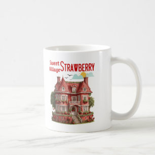 Sweet Strawberry Village Kaffeetasse