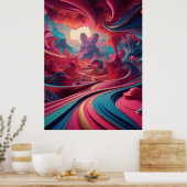 Sweet Streams in Dreams Poster (Küche)