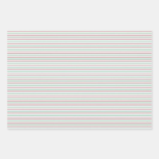 Sweet Stripe Geschenkpapier Set (Vorderseite 3)