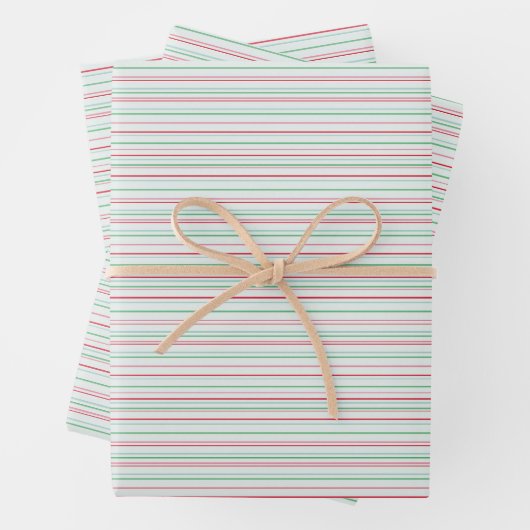 Sweet Stripe Geschenkpapier Set (Beispiel)