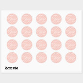 Sweet Stripes - Es ist ein Girl Sticker (Blatt)