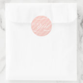 Sweet Stripes - Es ist ein Girl Sticker (Tasche)
