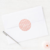 Sweet Stripes - Es ist ein Girl Sticker (Umschlag)