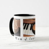 Sweet Stroopwafel Piano Tasse — Geschenk für Mutte (Vorderseite Links)