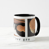 Sweet Stroopwafel Piano Tasse — Geschenk für Mutte (VorderseiteRechts)