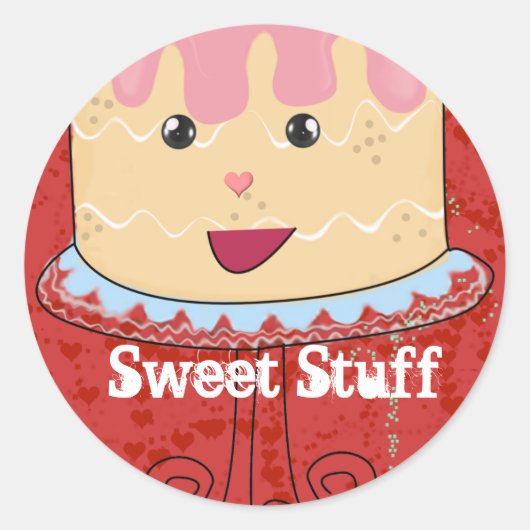 Sweet Stuff Cake Sticker (Vorderseite)