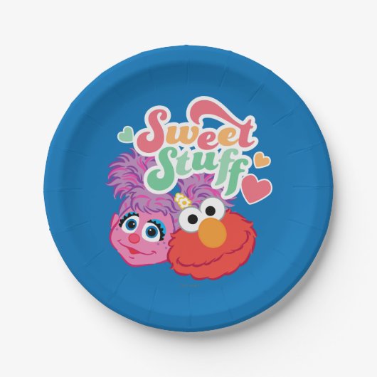 Sweet Stuff Pappteller (Vorderseite)