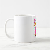 Sweet & Stylish - Niedlicher Donut Graphic T - Shi Kaffeetasse (Links)