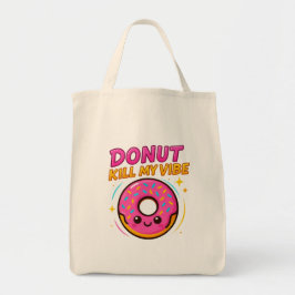 Sweet & Stylish - Niedlicher Donut Graphic T - Shi Tragetasche