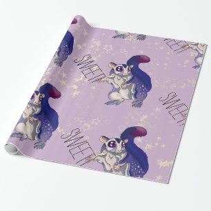 Sweet Sugar Glider Baby Geschenkpapier