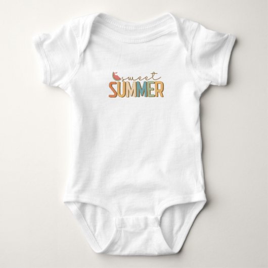 Sweet Summer Baby Strampler (Vorderseite)