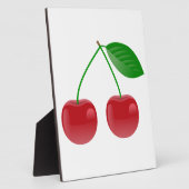 Sweet Summer Cherry Red Fotoplatte (Seite)