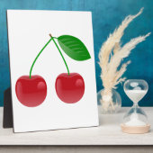 Sweet Summer Cherry Red Fotoplatte (Seite)