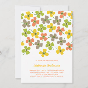 Sweet Summer Daisies Chic Fun Brautparty Party Einladung
