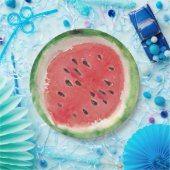 Sweet Summer Fun Melon Fruit Party Pappteller (Party)