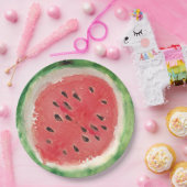 Sweet Summer Fun Melon Fruit Party Pappteller (Party)