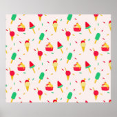 Sweet Summer Fun Rainbow Ice Poster (Vorne)
