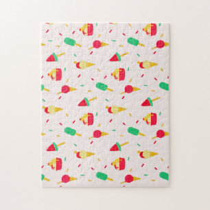 Sweet Summer Fun Rainbow Ice Puzzle