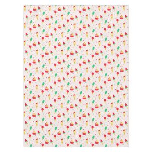 Sweet Summer Fun Regenbogen Eiscreme Sprinklen Tischdecke