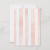 Sweet Summer Garden Wedding Details Umschließung Einladung (Rückseite)