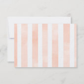 Sweet Summer Garden Wedding UAWG Einladung (Rückseite)