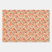 Sweet Summer Ladybugs Mixed Wrapping Paper Set Geschenkpapier Set (Vorderseite)