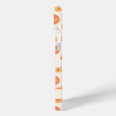 Sweet Summer Peach Muster Case-Mate iPhone Hülle (Rückseite / Links)