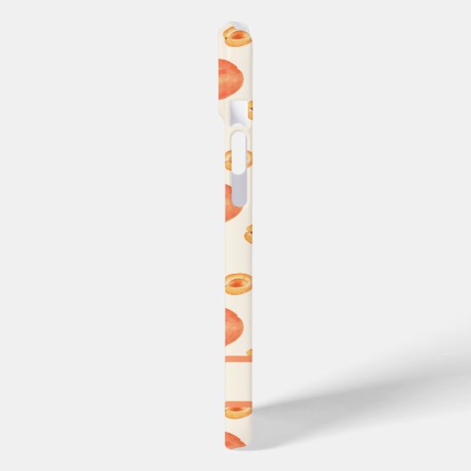 Sweet Summer Peach Muster Case-Mate iPhone Hülle (Rückseite / Links)