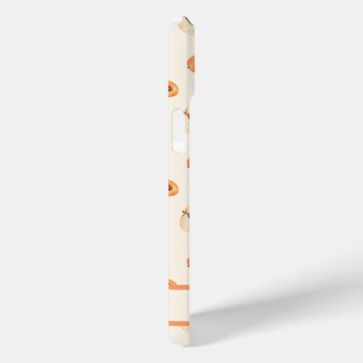 Sweet Summer Peach Muster Case-Mate iPhone Hülle (Rückseite / Rechts)