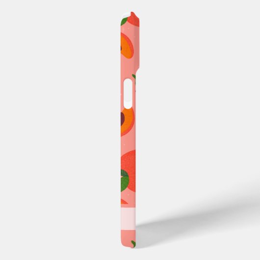 Sweet Summer Peach Muster Case-Mate iPhone Hülle (Rückseite / Rechts)
