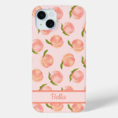 Sweet Summer Peach Muster Case-Mate iPhone Hülle (Rückseite)