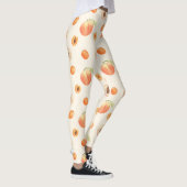 Sweet Summer Peach Muster groß Leggings (Rechts)