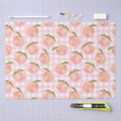 Sweet Summer Peach Muster Seidenpapier (Handwerk)